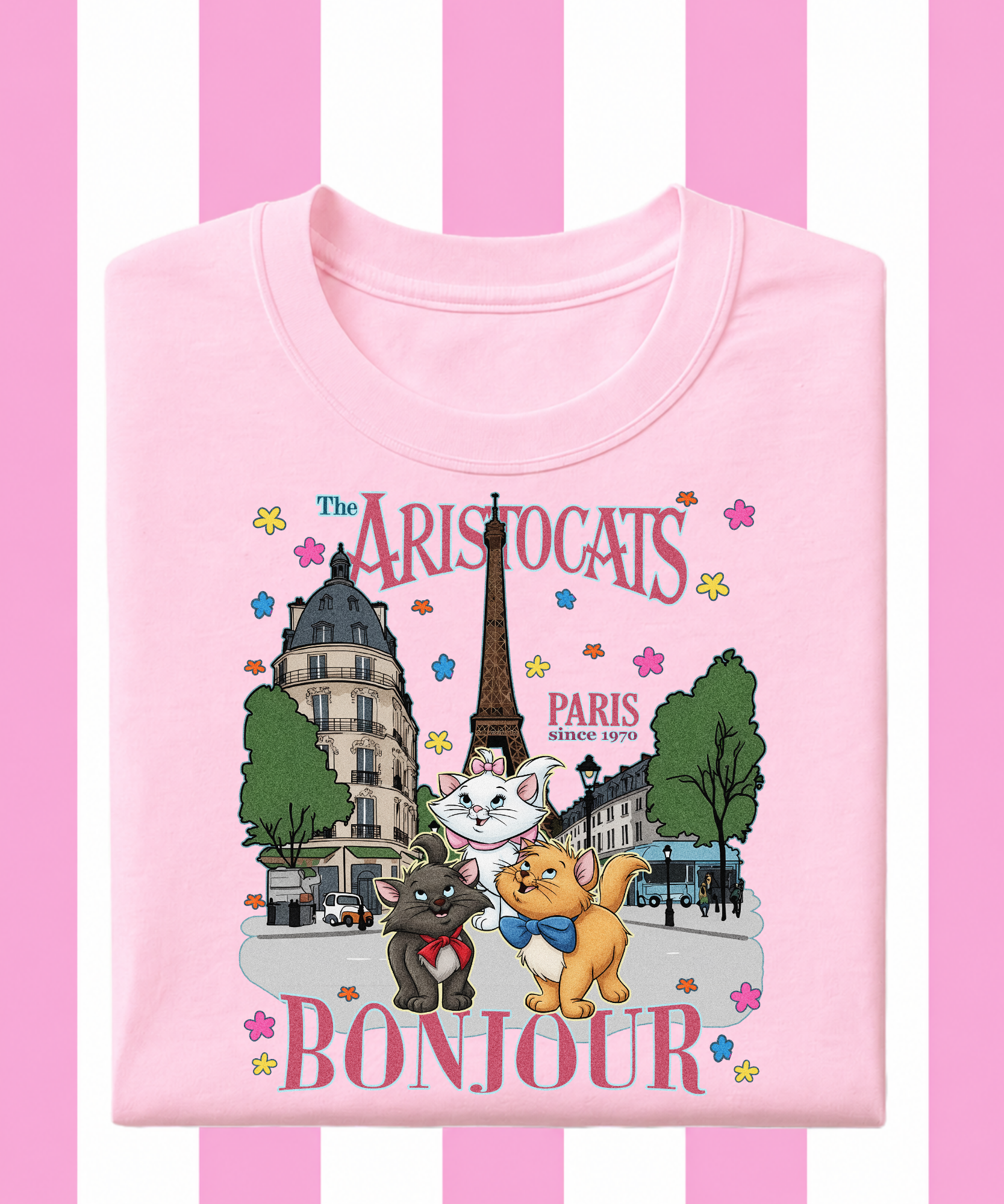 Aristocats In Paris - Tshirt