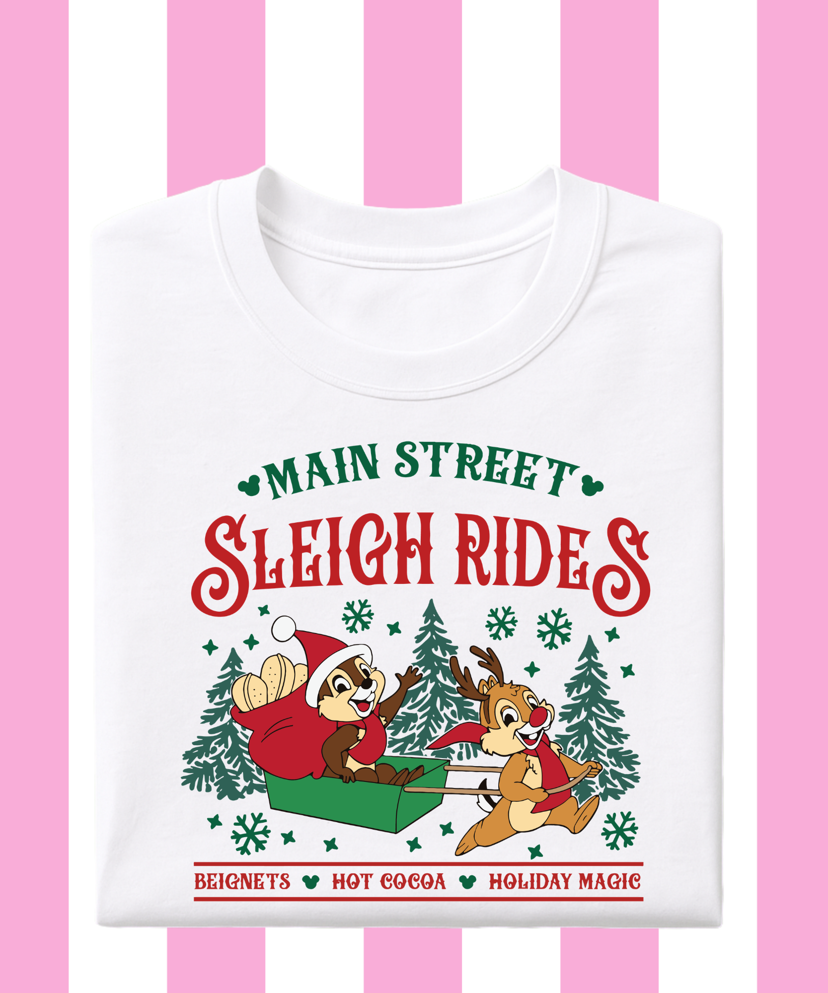 Main Street Sleigh Rides - Tshirt/Sweatshirt