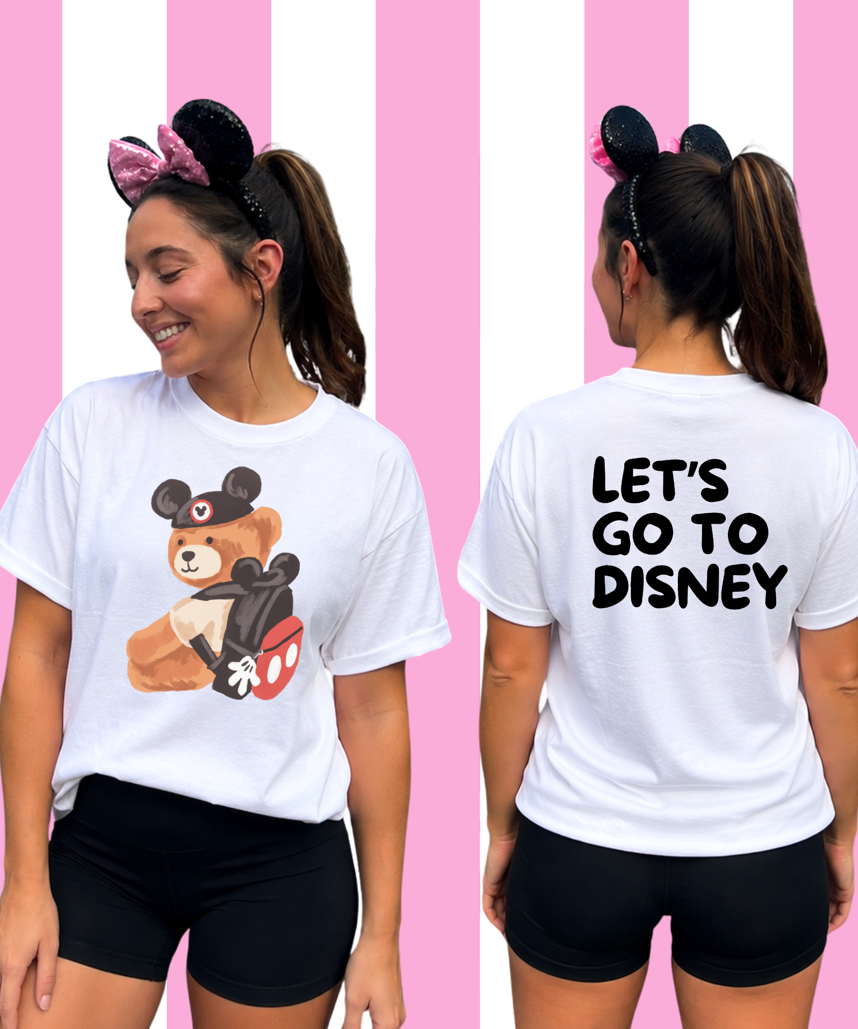 Let’s Go To DNY Exclusive - Double Sided Tshirt