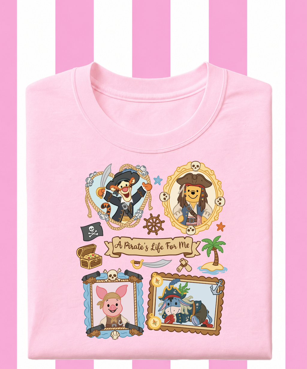Pirates Life For Me Pooh - Tshirt