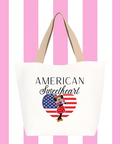 American Sweetheart Shopping Bag