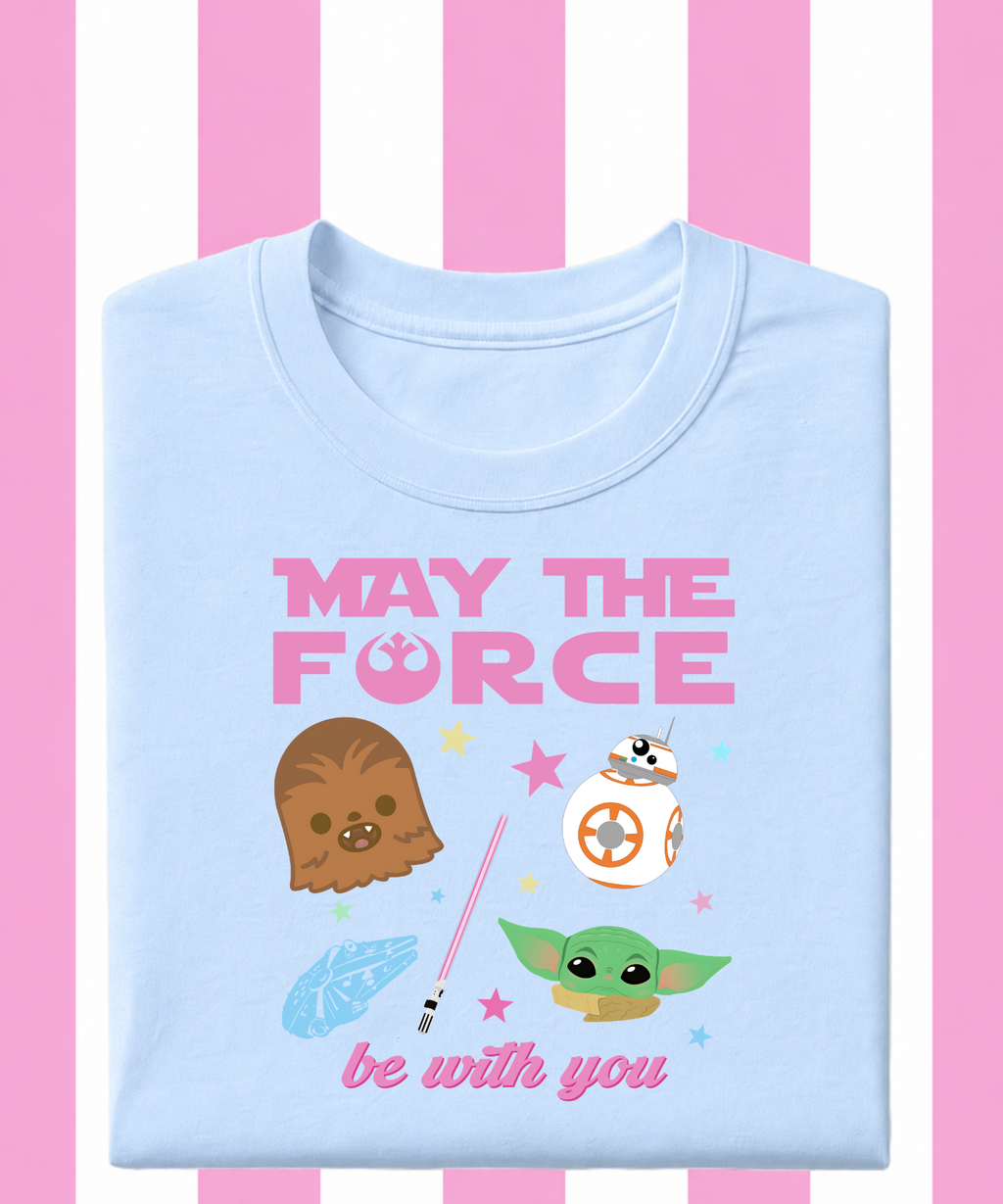 May The Force Be With You - Tshirt