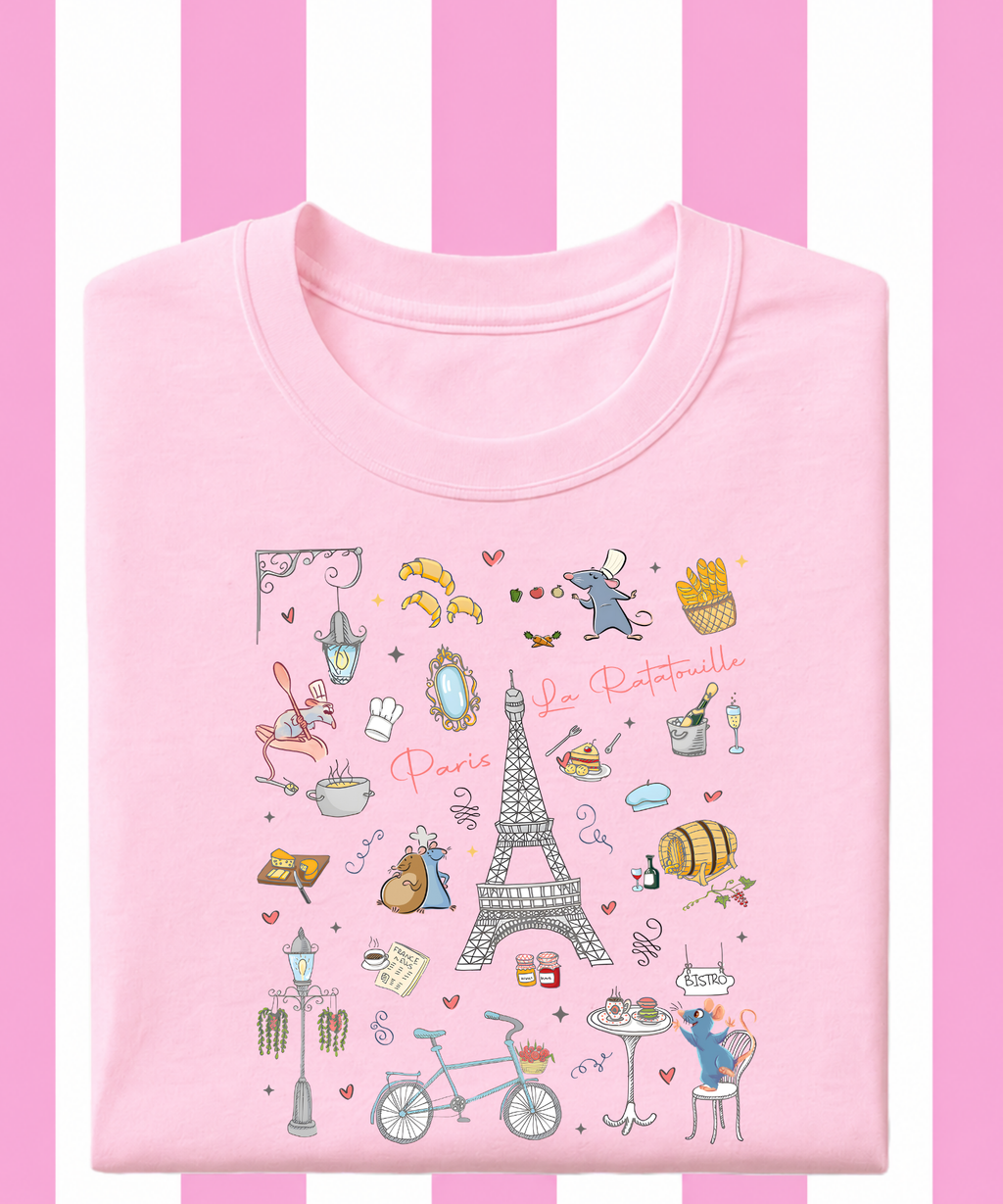Paris Ratatouille - Tshirt