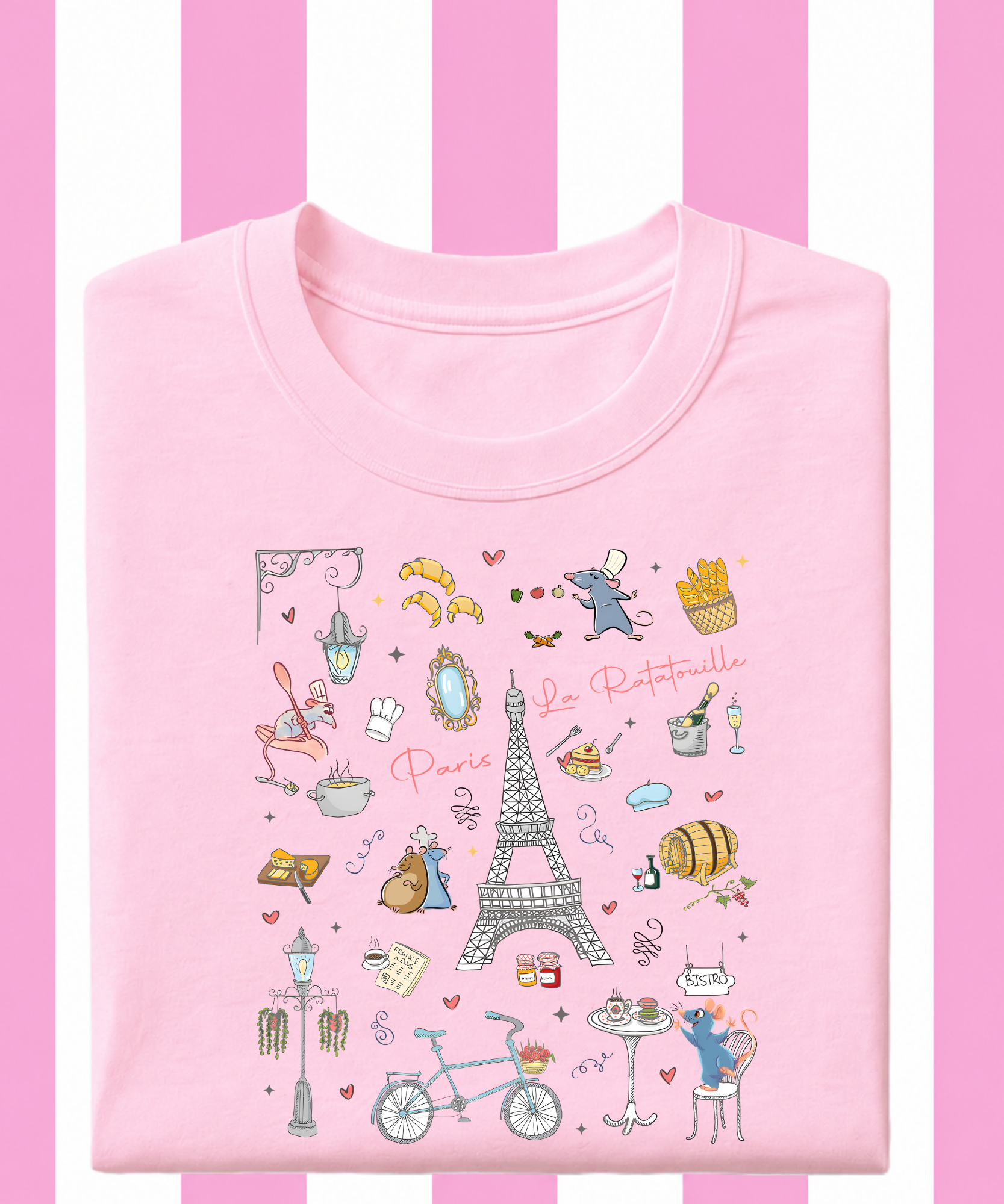 Paris Ratatouille - Tshirt