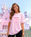 DNY Adult Denim Heart - Tshirt/Sweatshirt - White/Pink