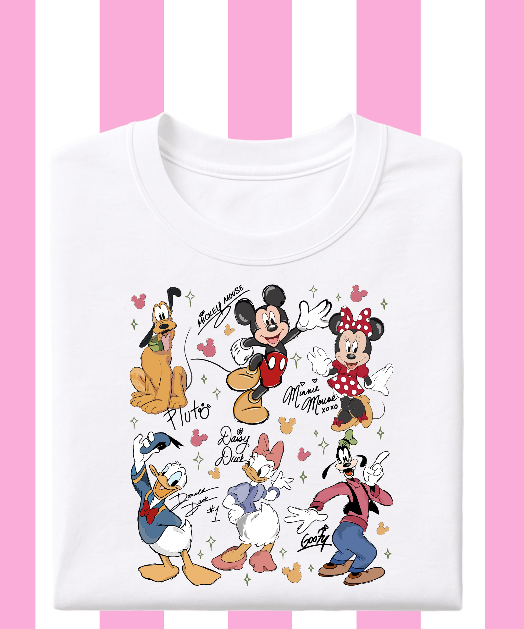 Mouse Friends & Names - Tshirt