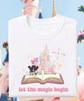 Let The Magic Begin - Tshirt/Sweatshirt - White/Black