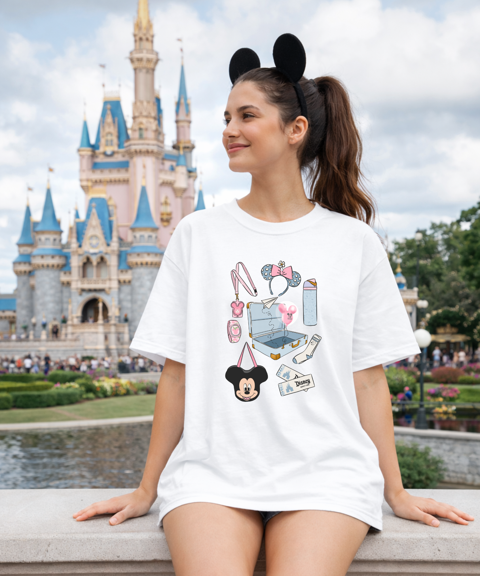 Let’s Go Travel - White - Tshirt/Sweatshirt