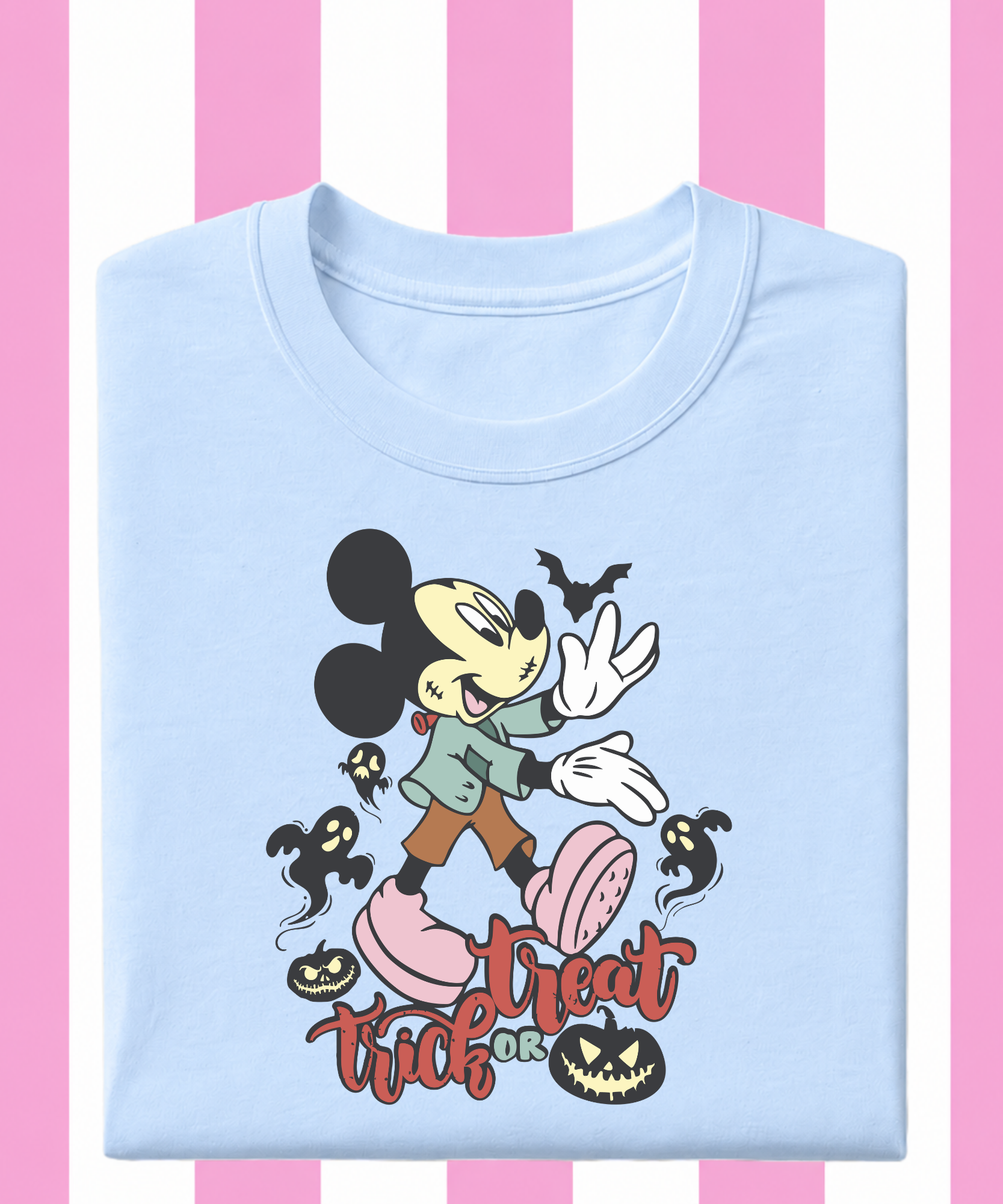 Trick Or Treat Zombie Mickey - Tshirt