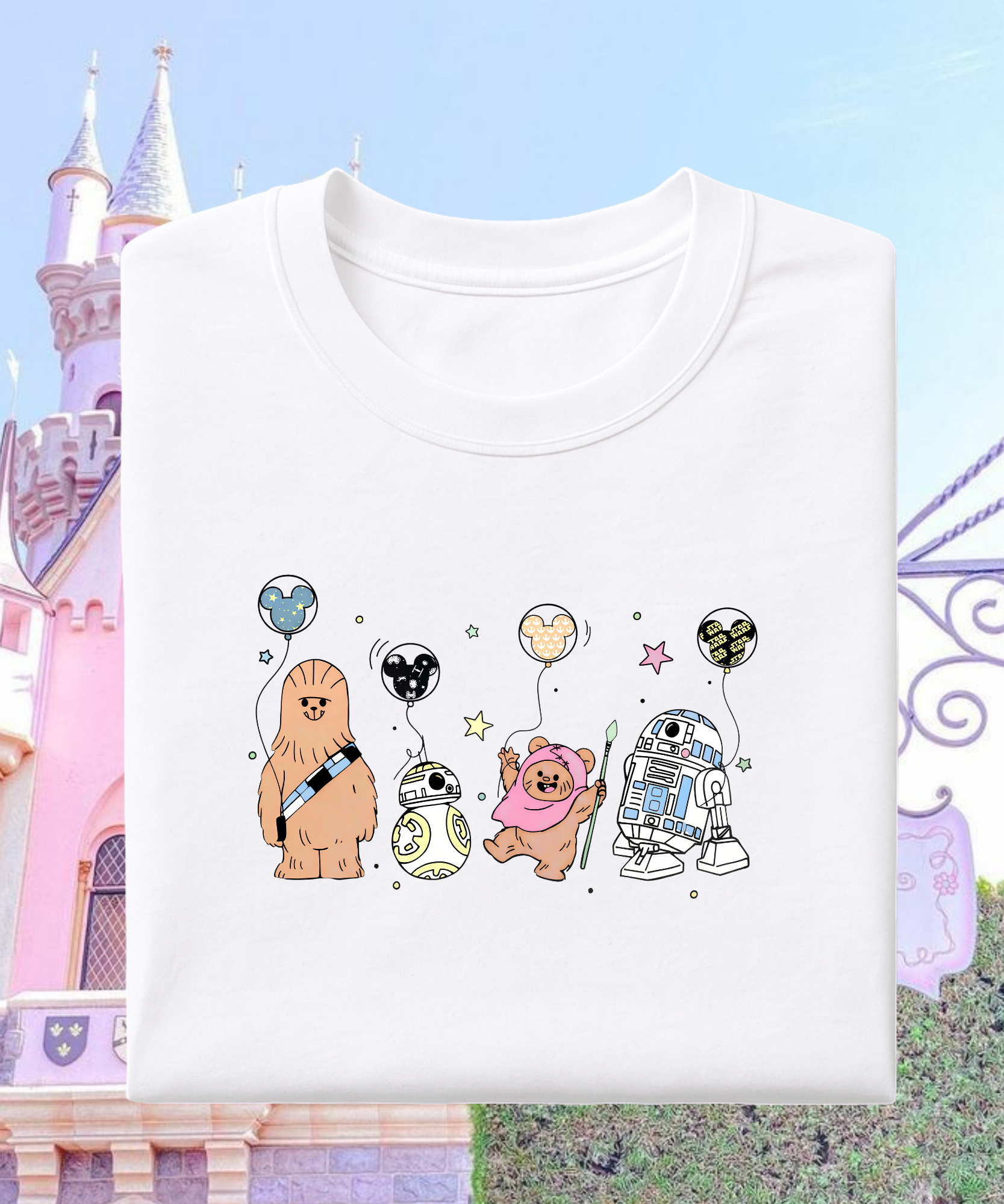 SW Balloons - Tshirt - White