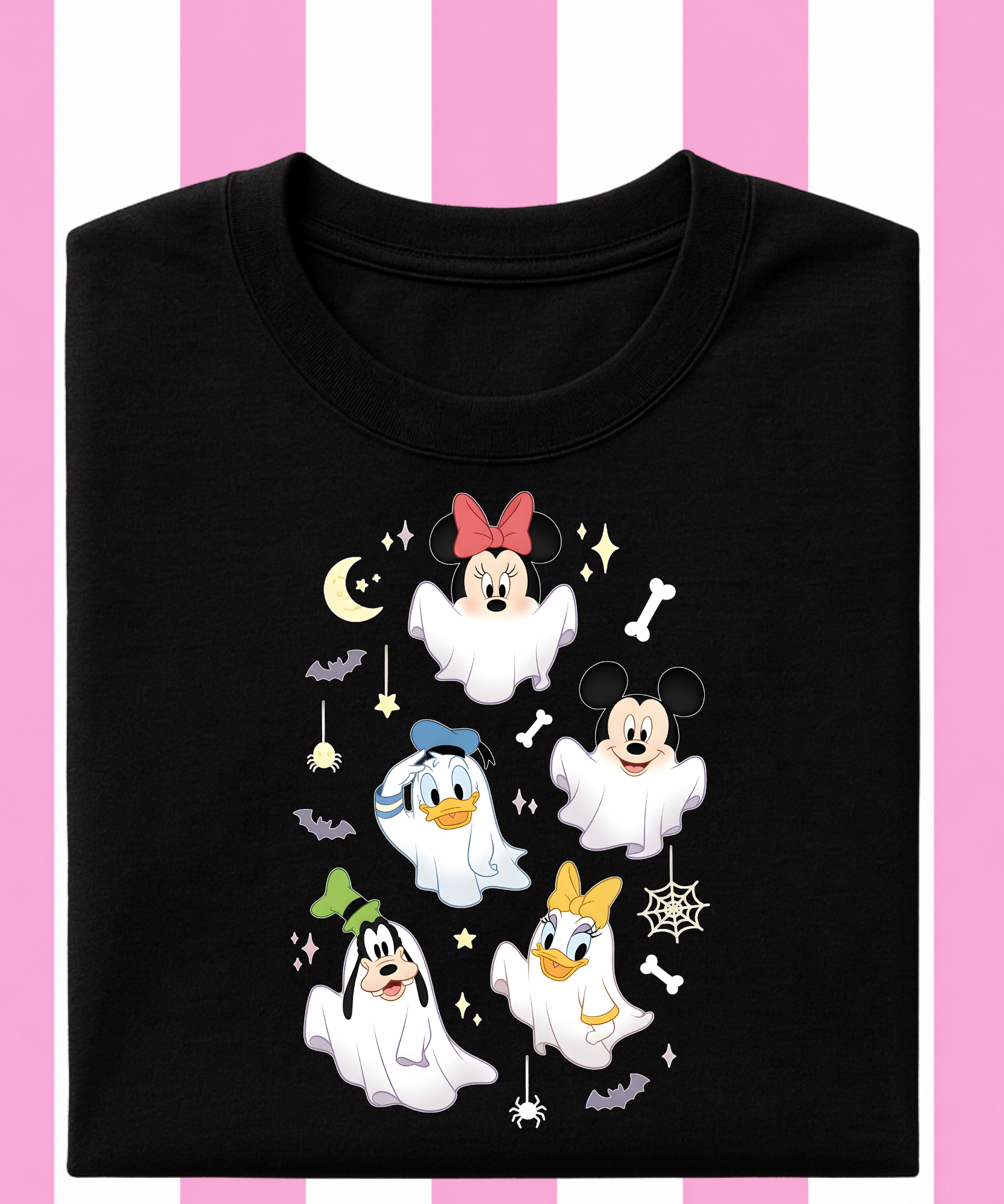 Mickey & Friends Mini Ghosts - Tshirt
