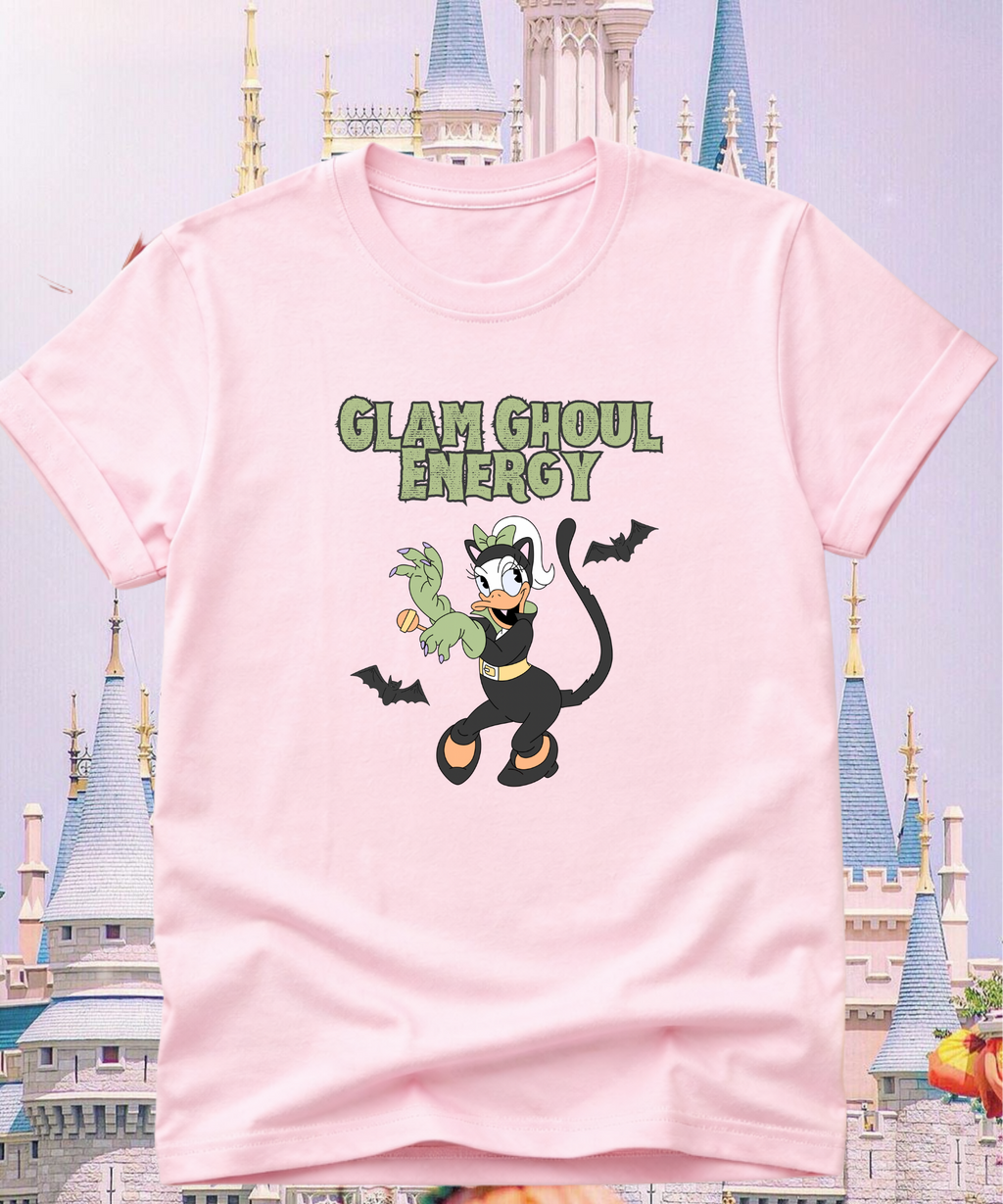 Glam Ghoul Energy Halloween Exclusive - Tshirt/Sweatshirt - White/Pink/Red