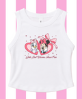 Girls Just Wanna Have Fun - Cropped Tee/Cropped Vest