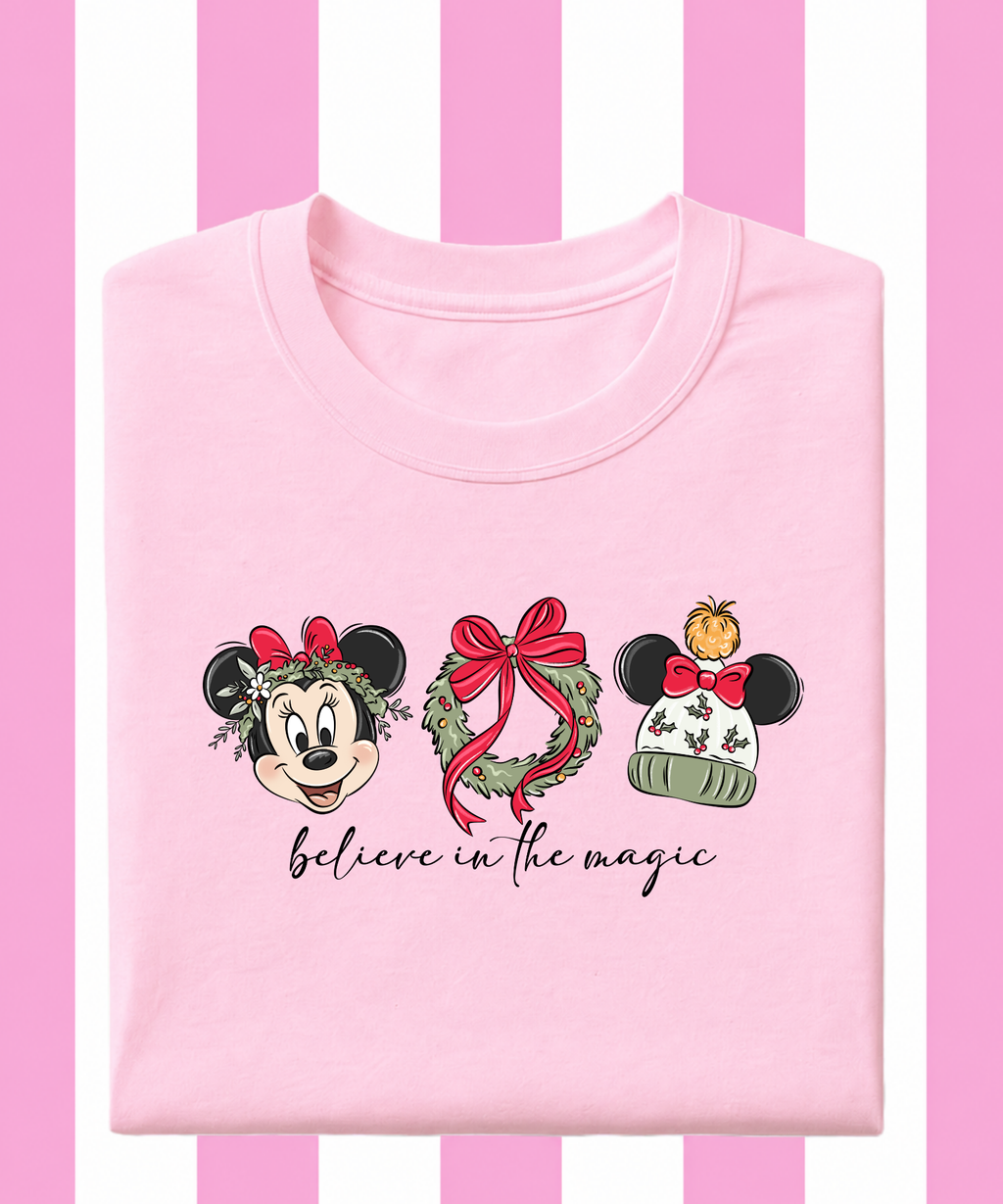 Minnie Believe In The Magic - Tshirt/Sweatshirt
