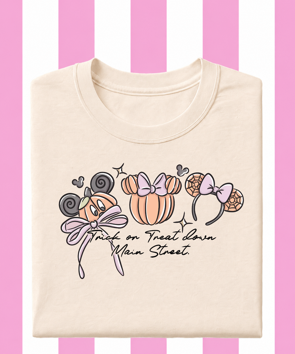 Trick Or Treat Down Main Street - T-shirt