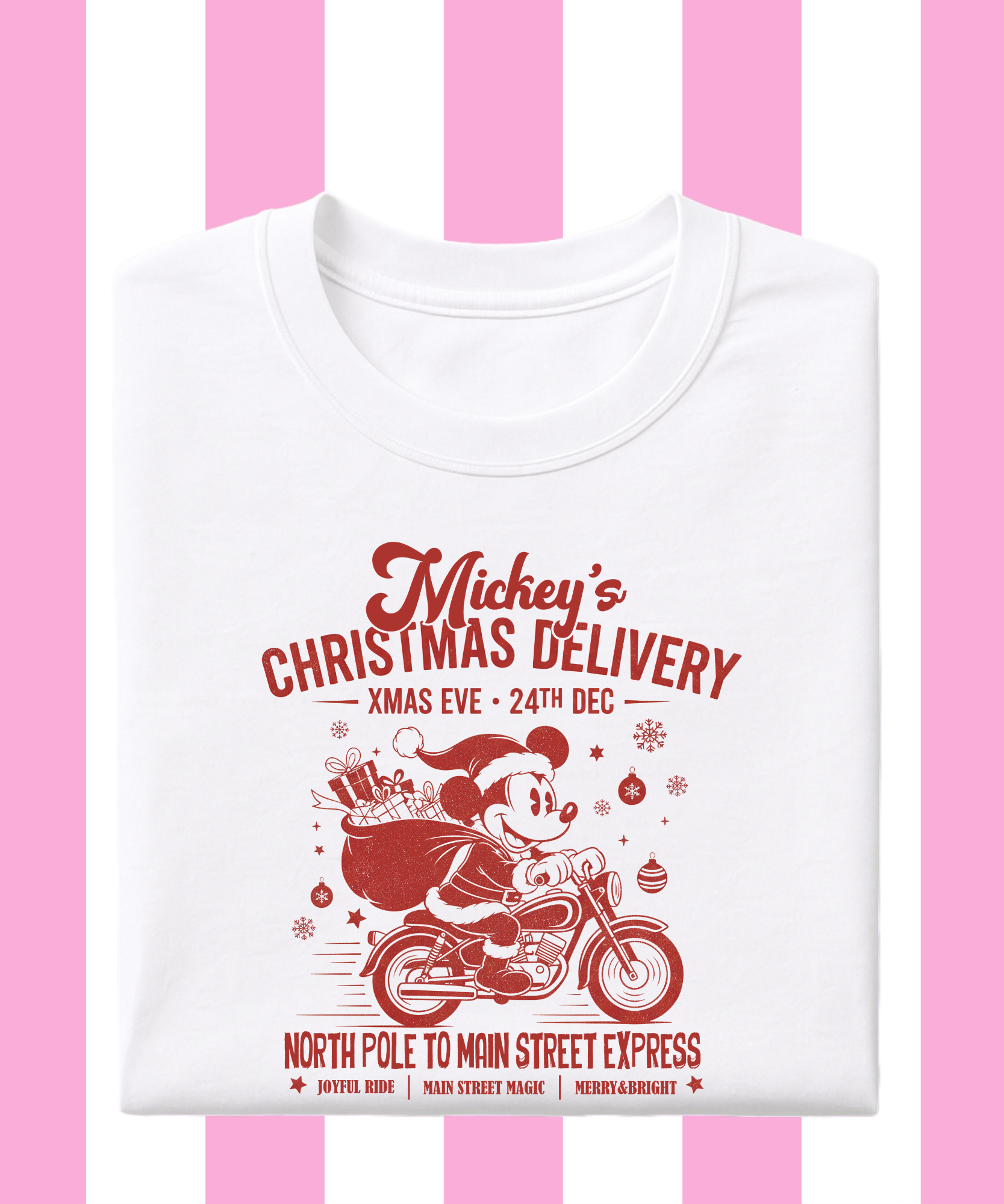 Mickeys Christmas Delivery - Tshirt/Sweatshirt