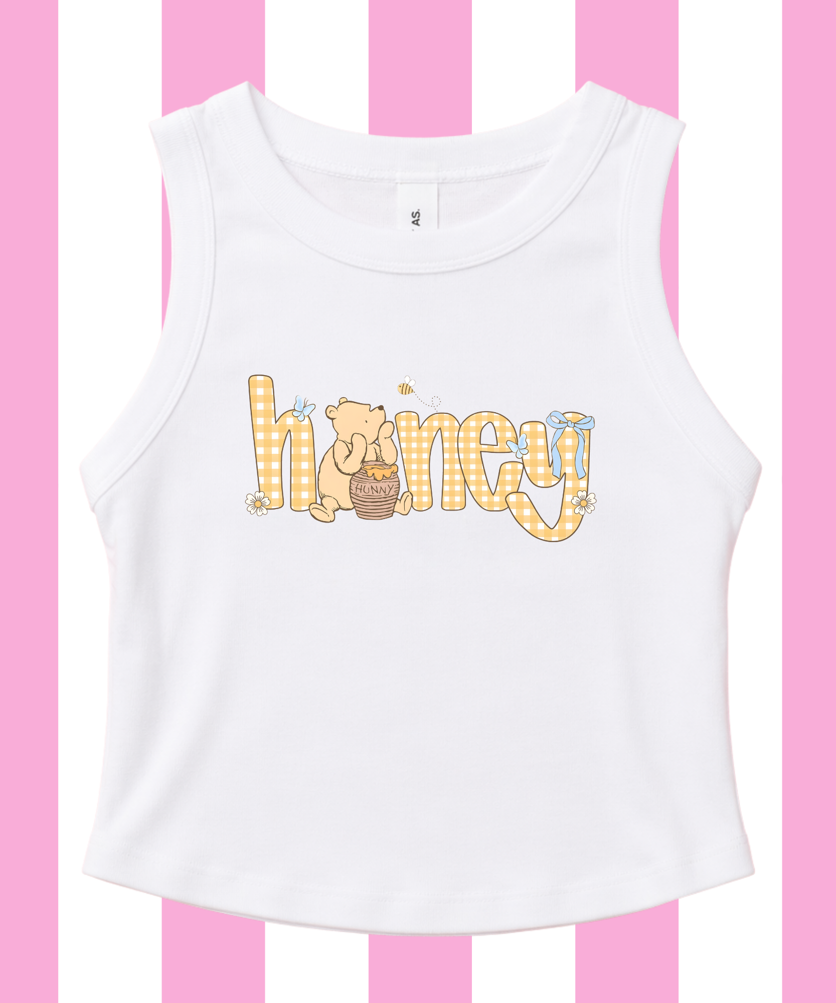 Honey - Cropped Tee/Cropped Vest