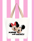 Minnie & Mickey Shopping Bag