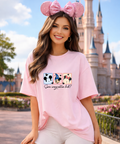 Some Imagination, Huh? - Tshirt - White/Pink