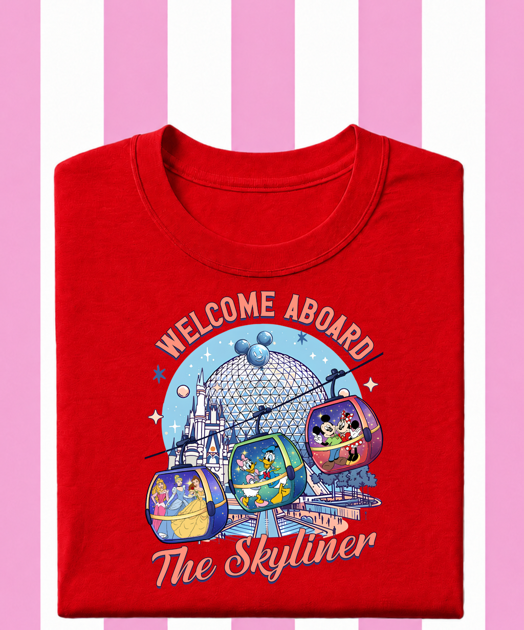 Welcome Aboard The Skyliner - Tshirt