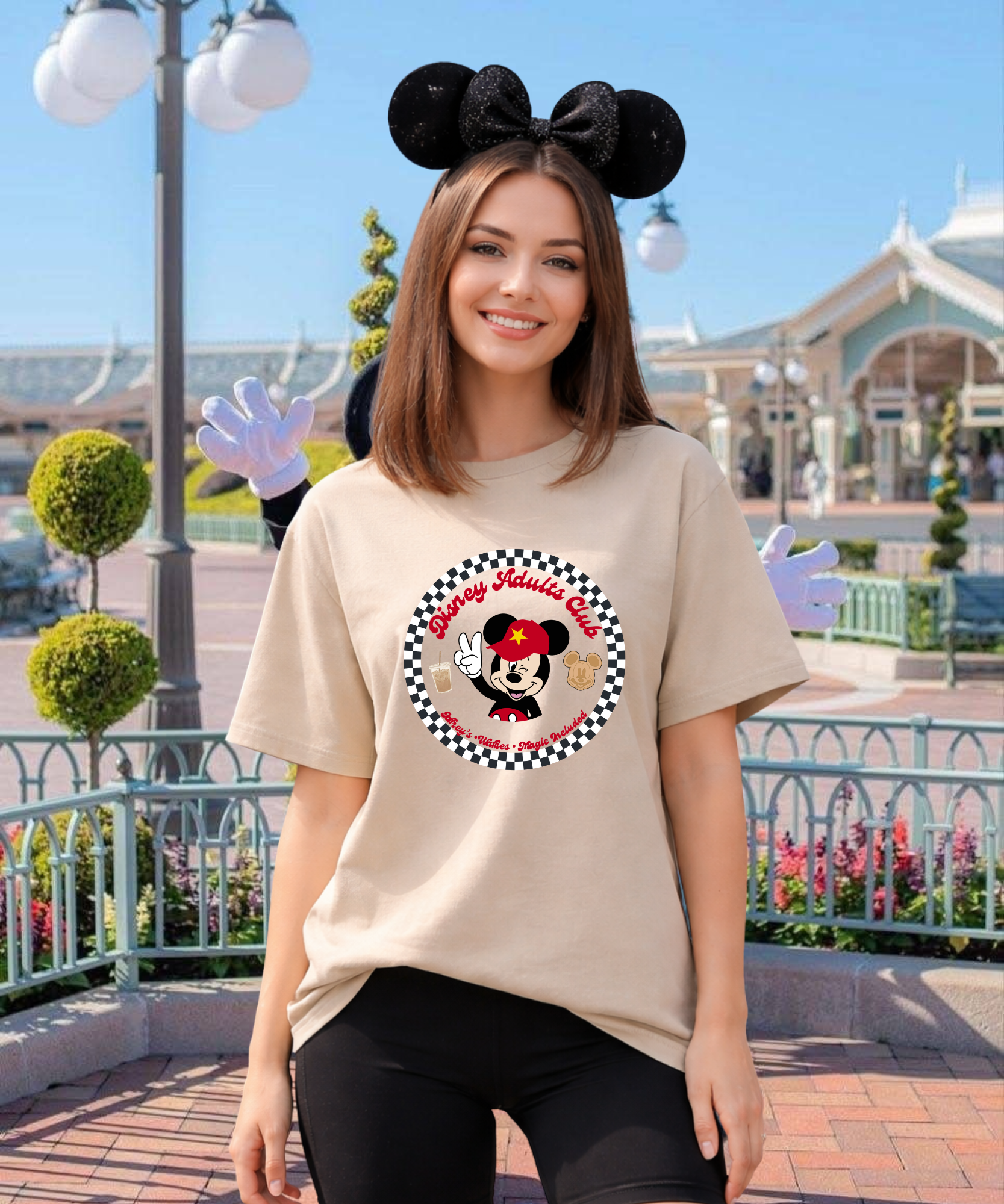 Adults Club Exclusive - Tshirt/Sweatshirt - White/Pink/Sand