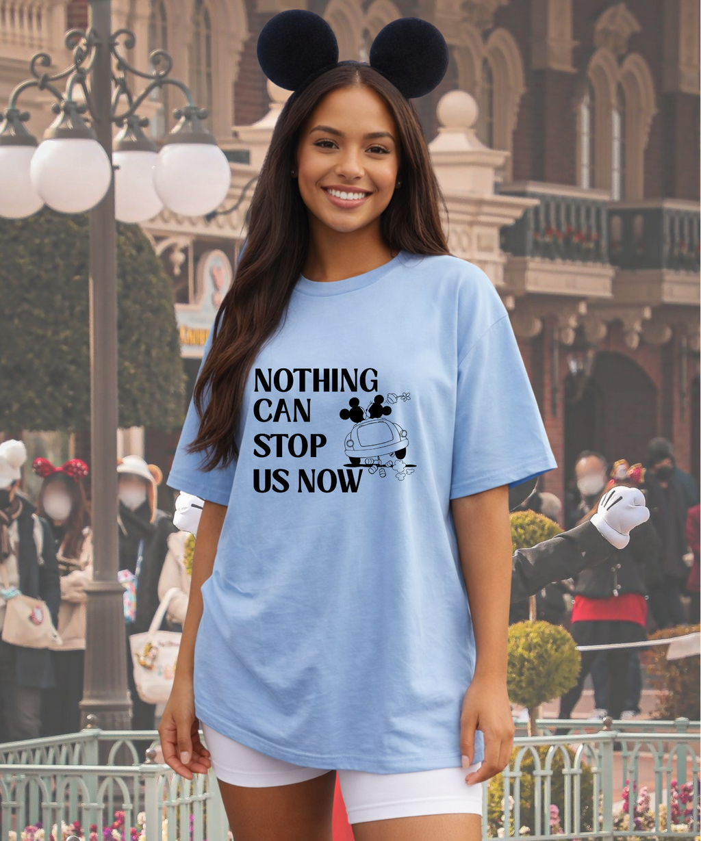 Nothing Can Stop Us Now - Tshirt - Hot pink/Sand/Blue/Light Pink