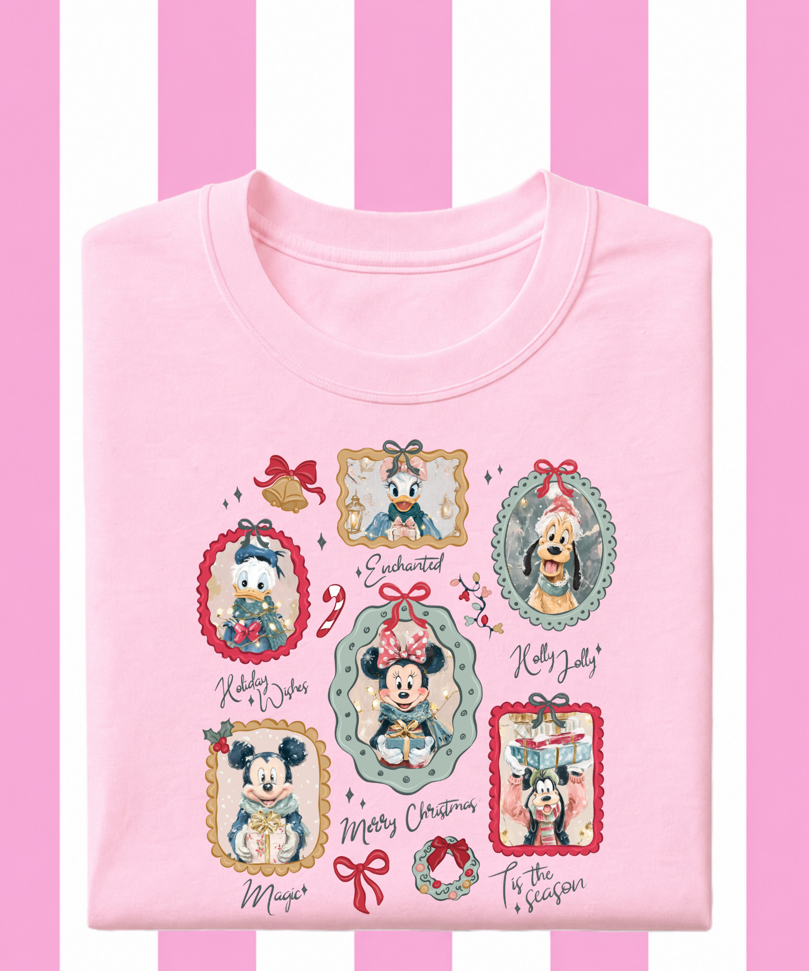 Mickey & Friends Christmas Frames - Tshirt/Sweatshirt