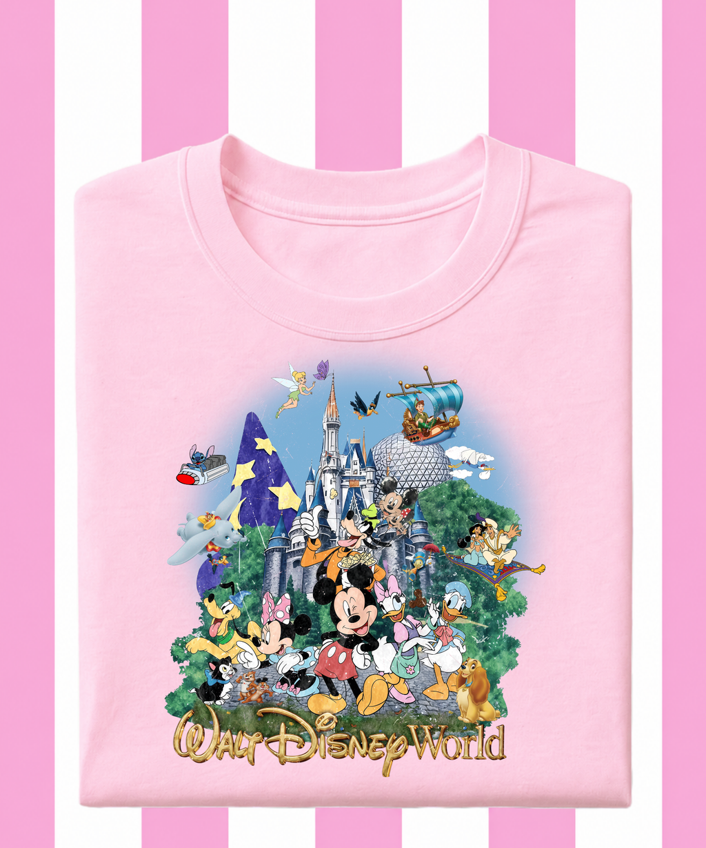WDW Mouse & Characters - T-shirt