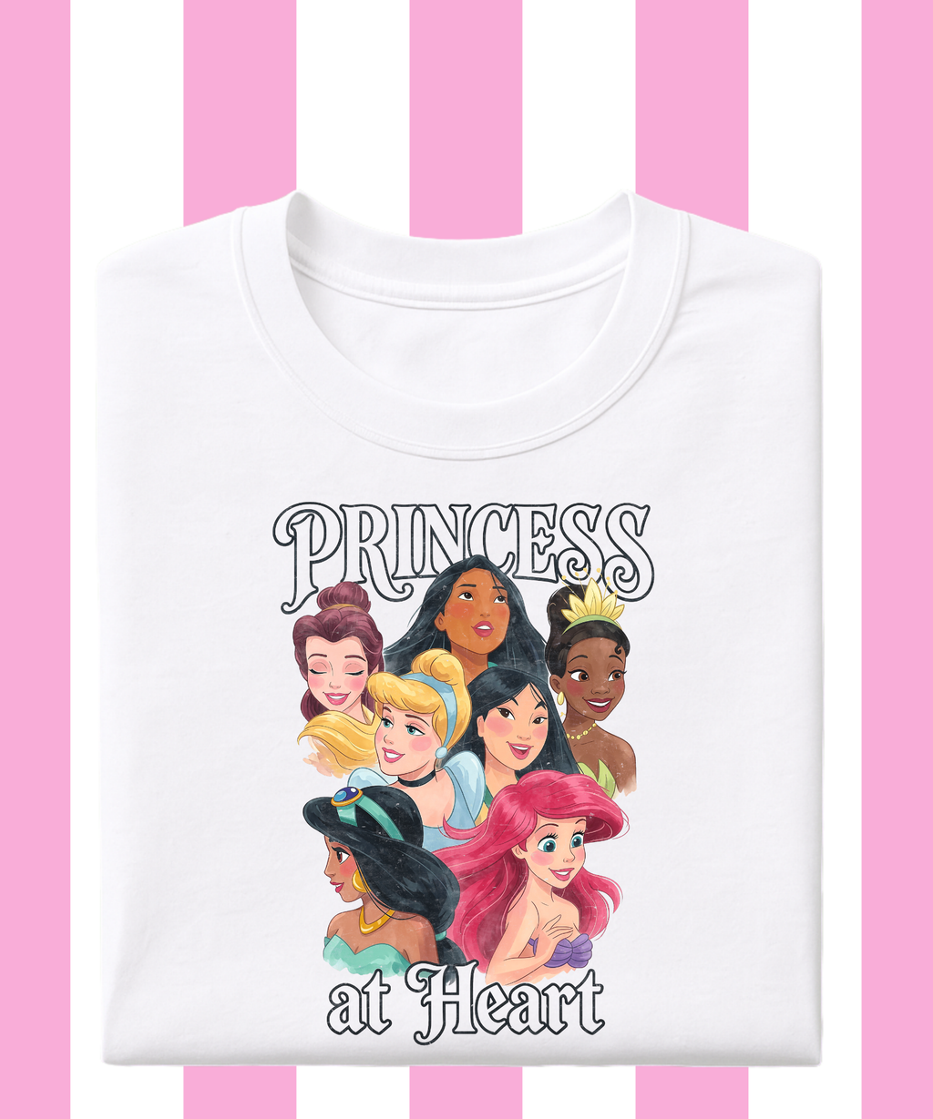 Princess At Heart - Tshirt