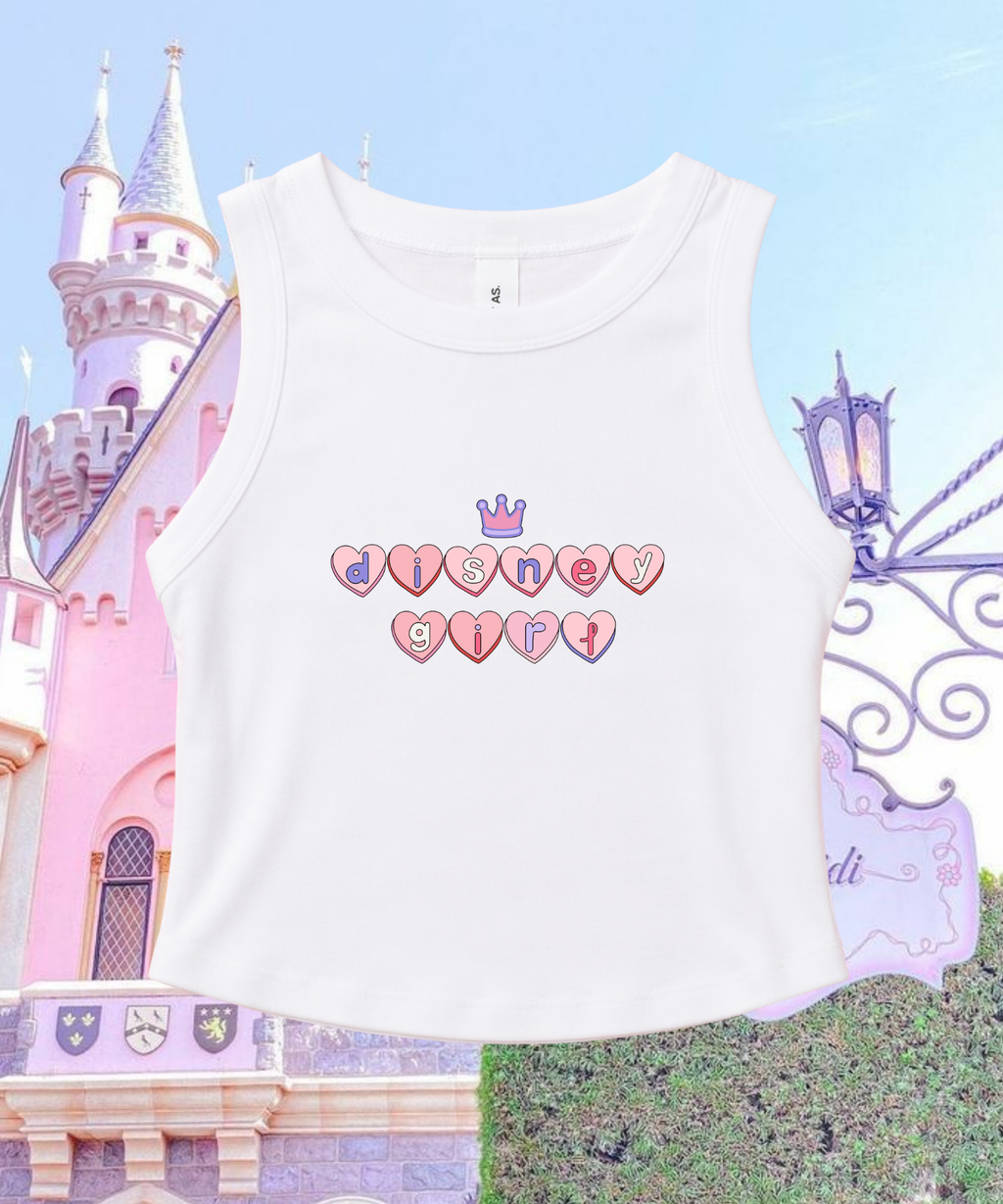 DNY Girl Letters Exclusive - Cropped Tee/Cropped Vest
