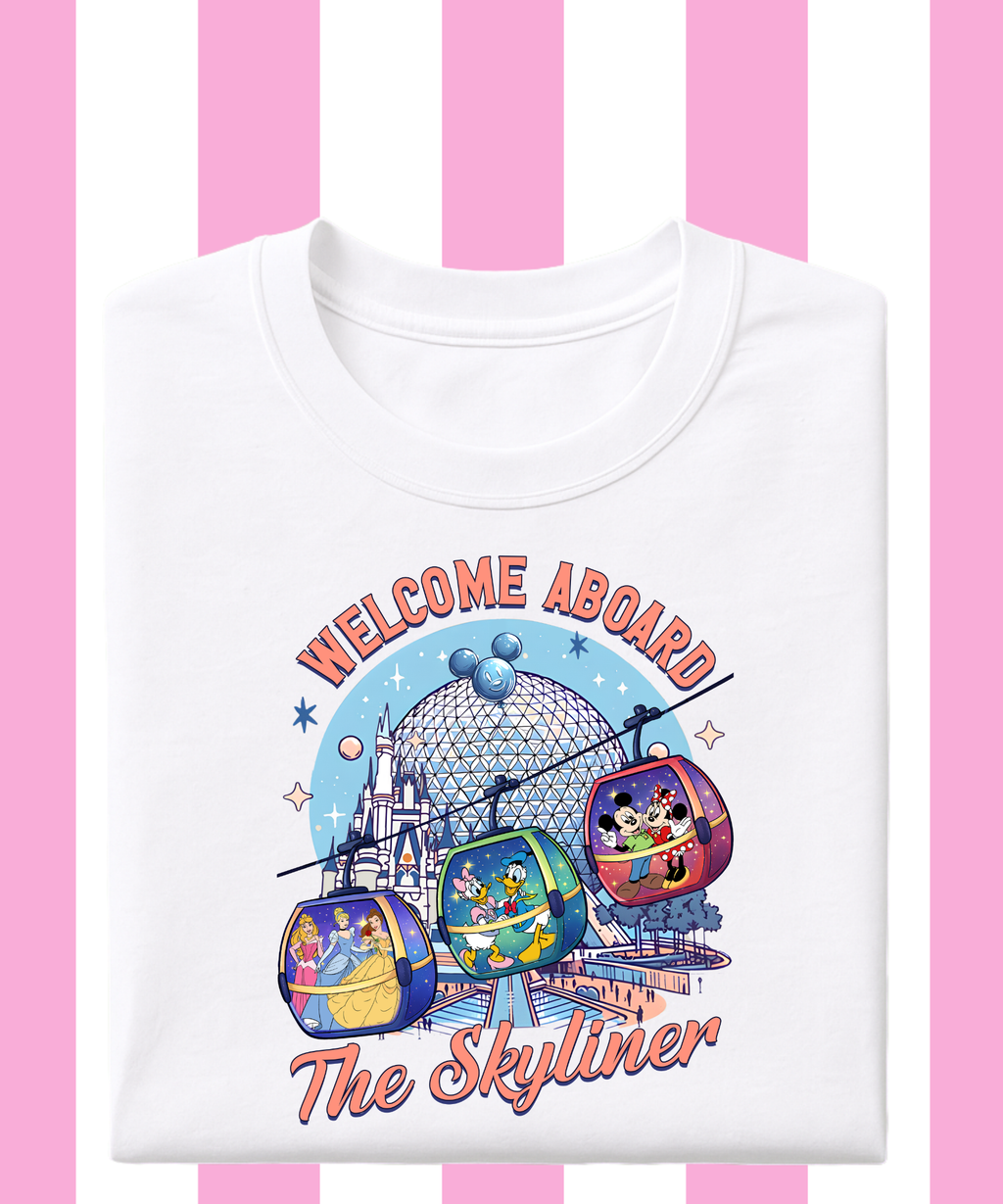 Welcome Aboard The Skyliner - Tshirt