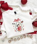 Mouse Red Coat - Tshirt or Sweatshirt - White