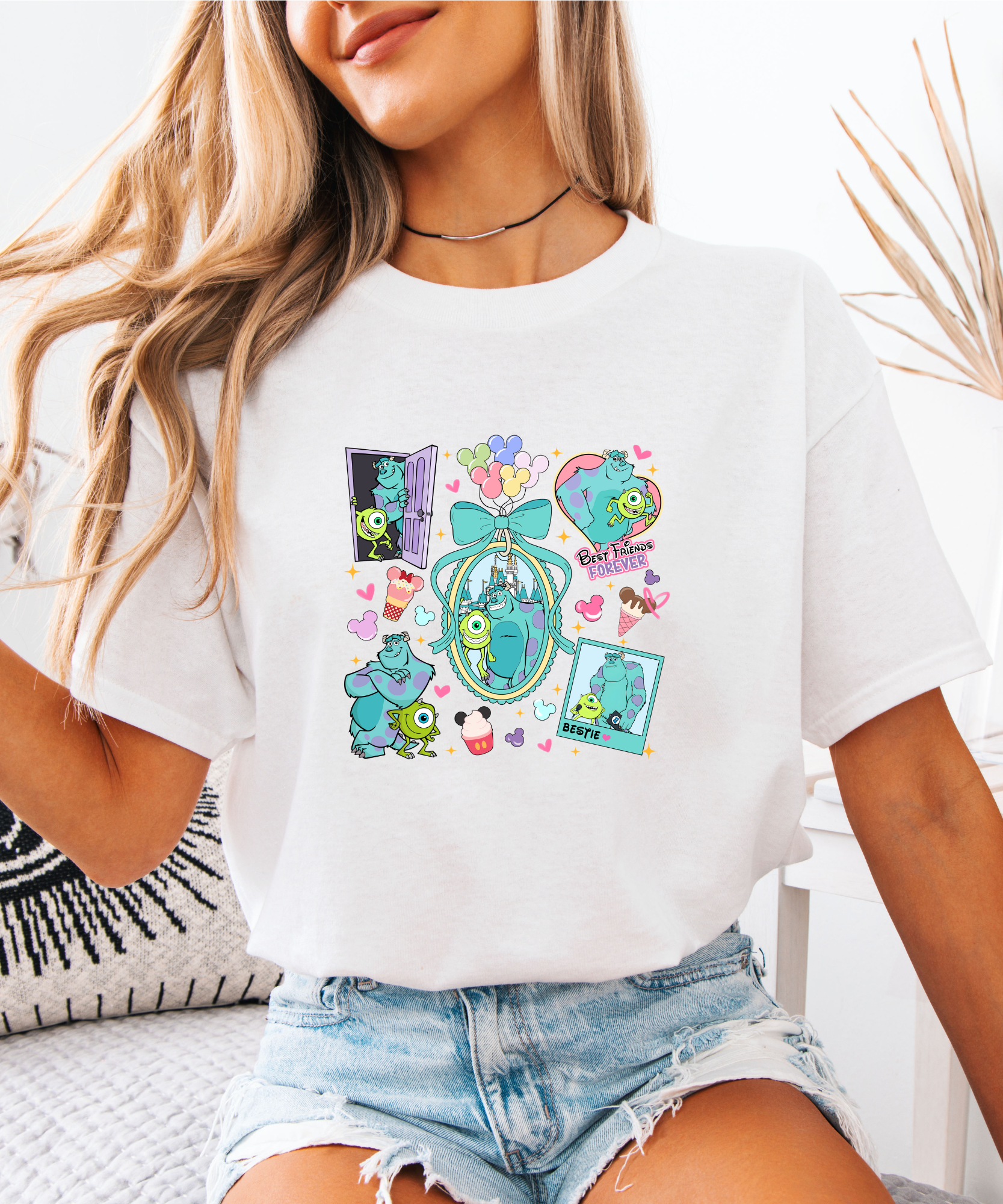 Monster Coquette - Tshirt - White