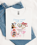 WDW Coquette Mouse & Friends - Tshirt - White
