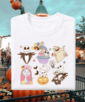 Jack Halloween Scattered - Tshirt/Sweatshirt - White/Pink/Black