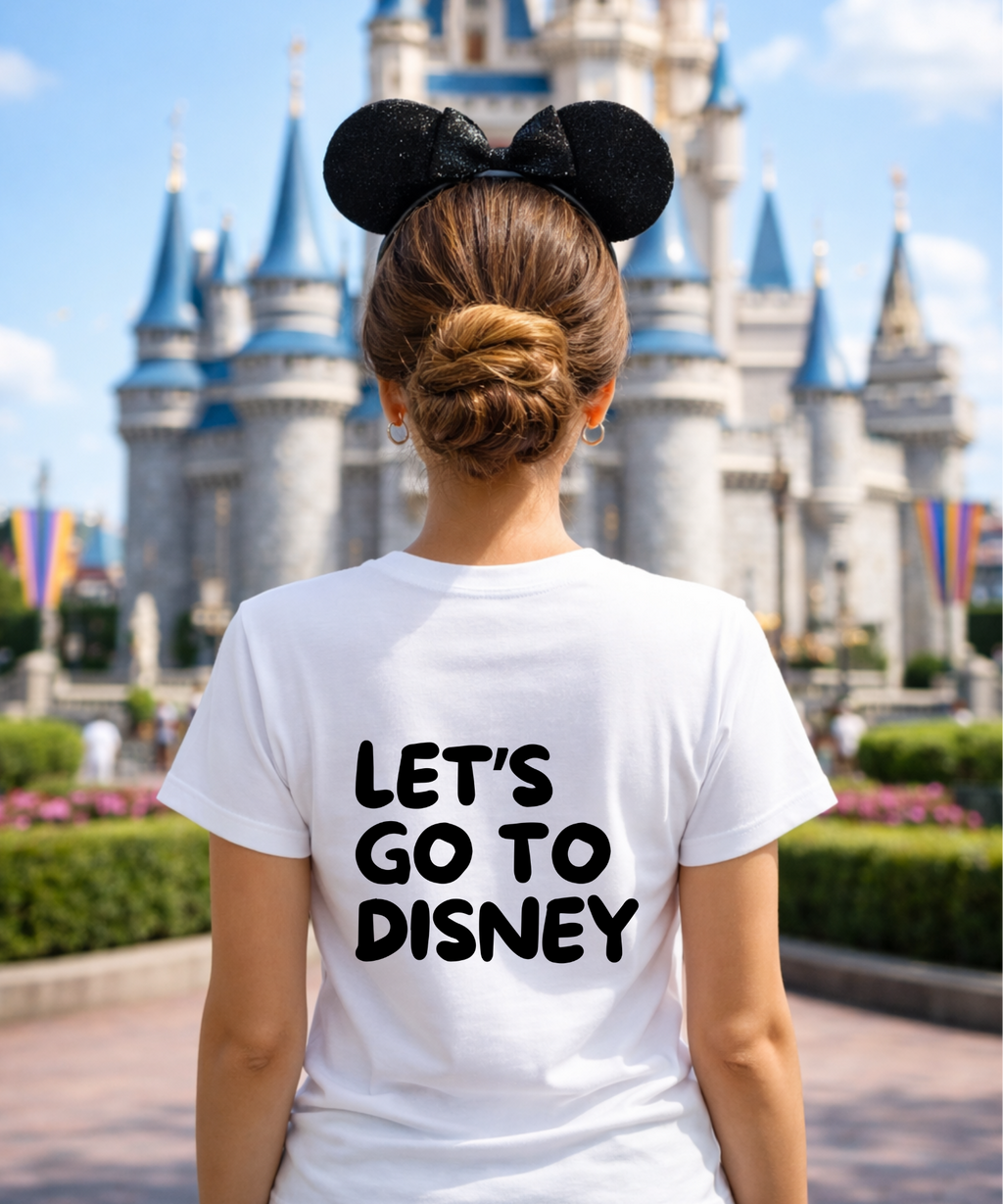 Let’s Go Travel Bear Tee Exclusive - Tshirt - White
