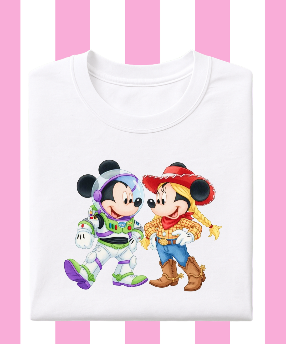Minnie Mickey Story - T-shirt