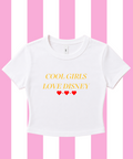 Cool Girls Love DNY Exclusive - Cropped Tee/Cropped Vest