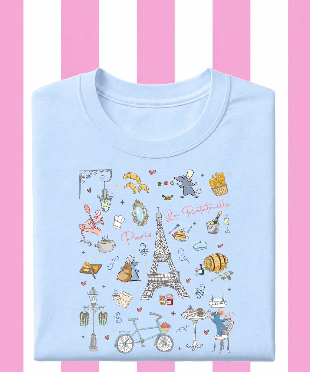 Paris Ratatouille - Tshirt