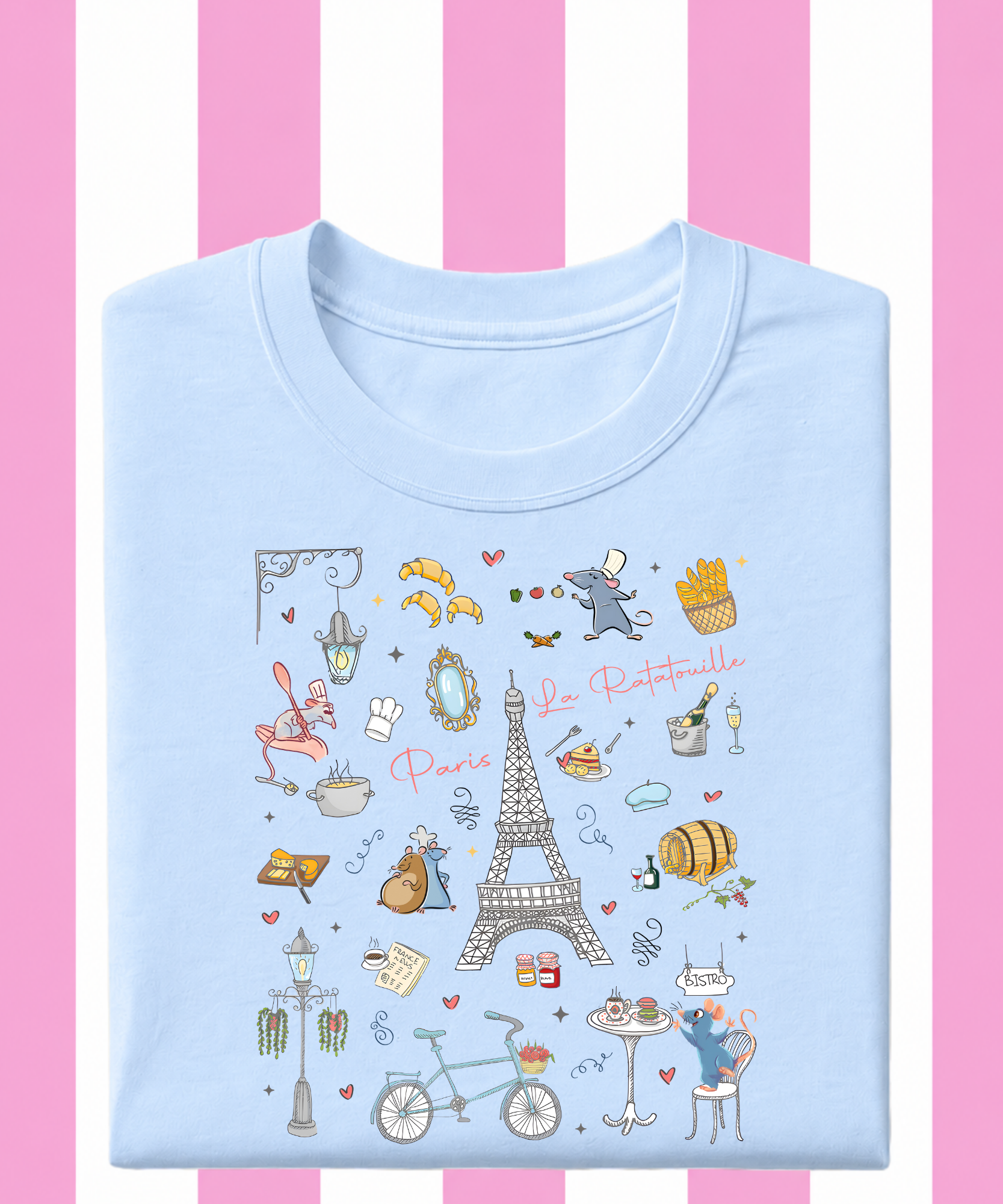 Paris Ratatouille - Tshirt