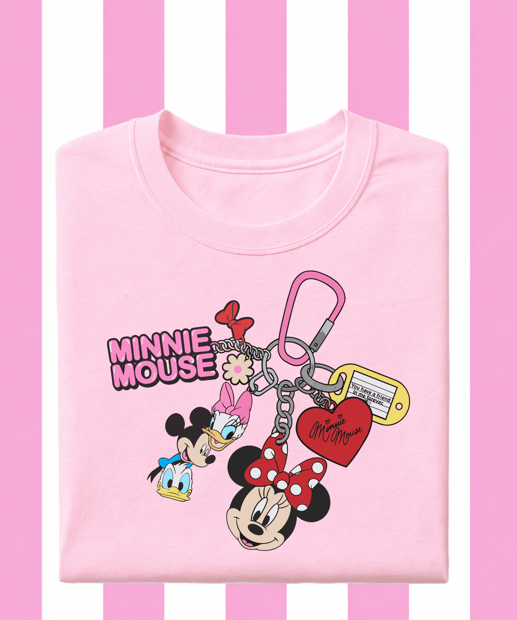 Minnie & Friends Keys - Tshirt