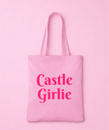 Castle Girlie Pink Tote Bag