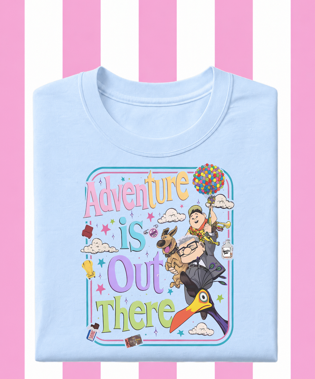 Adventure Is Out There - Tshirt