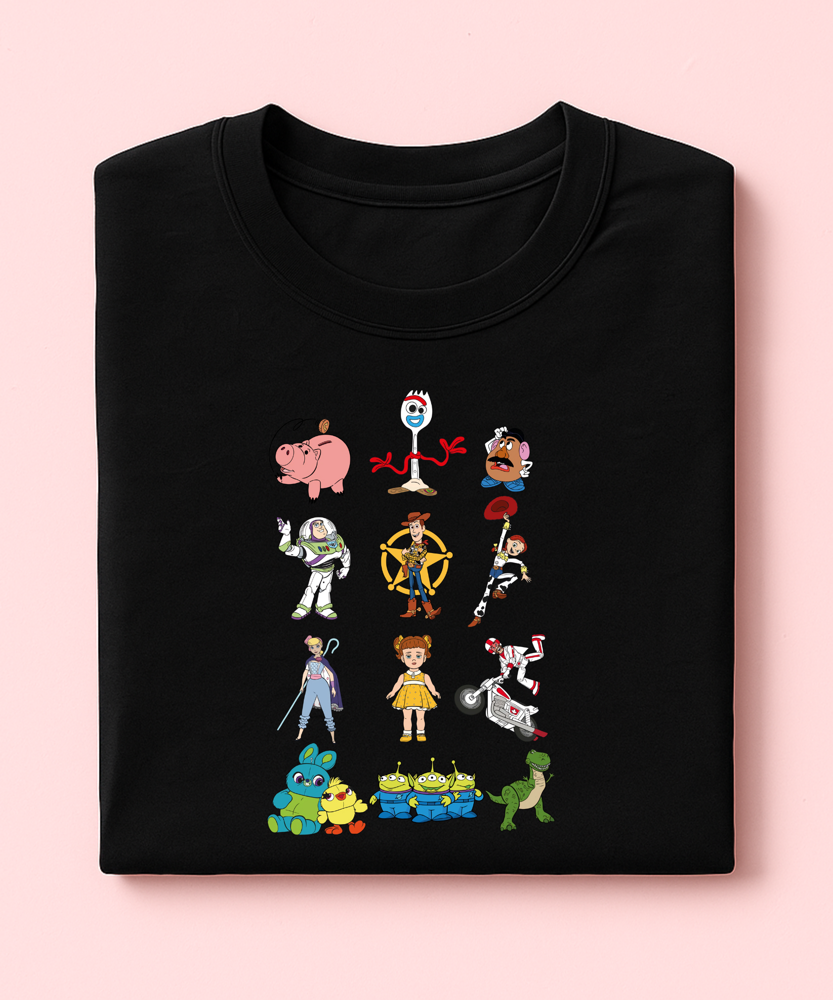 Toy Story Characters - Black