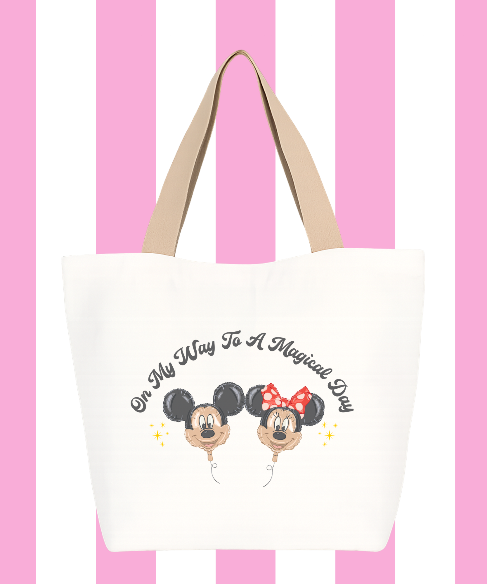 On My Way To A Magical Day Shopping Bag