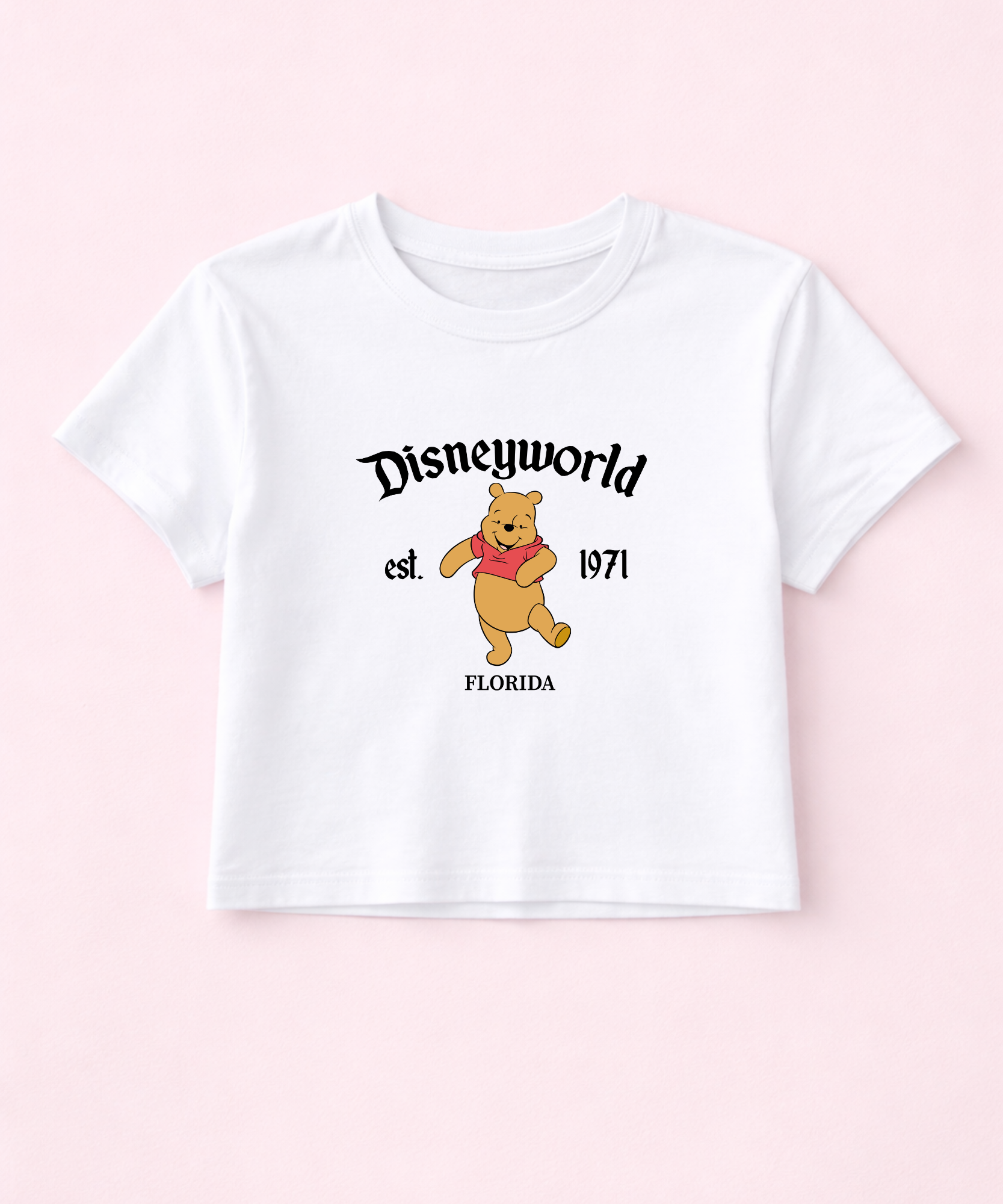 Pooh Florida Cropped Tee