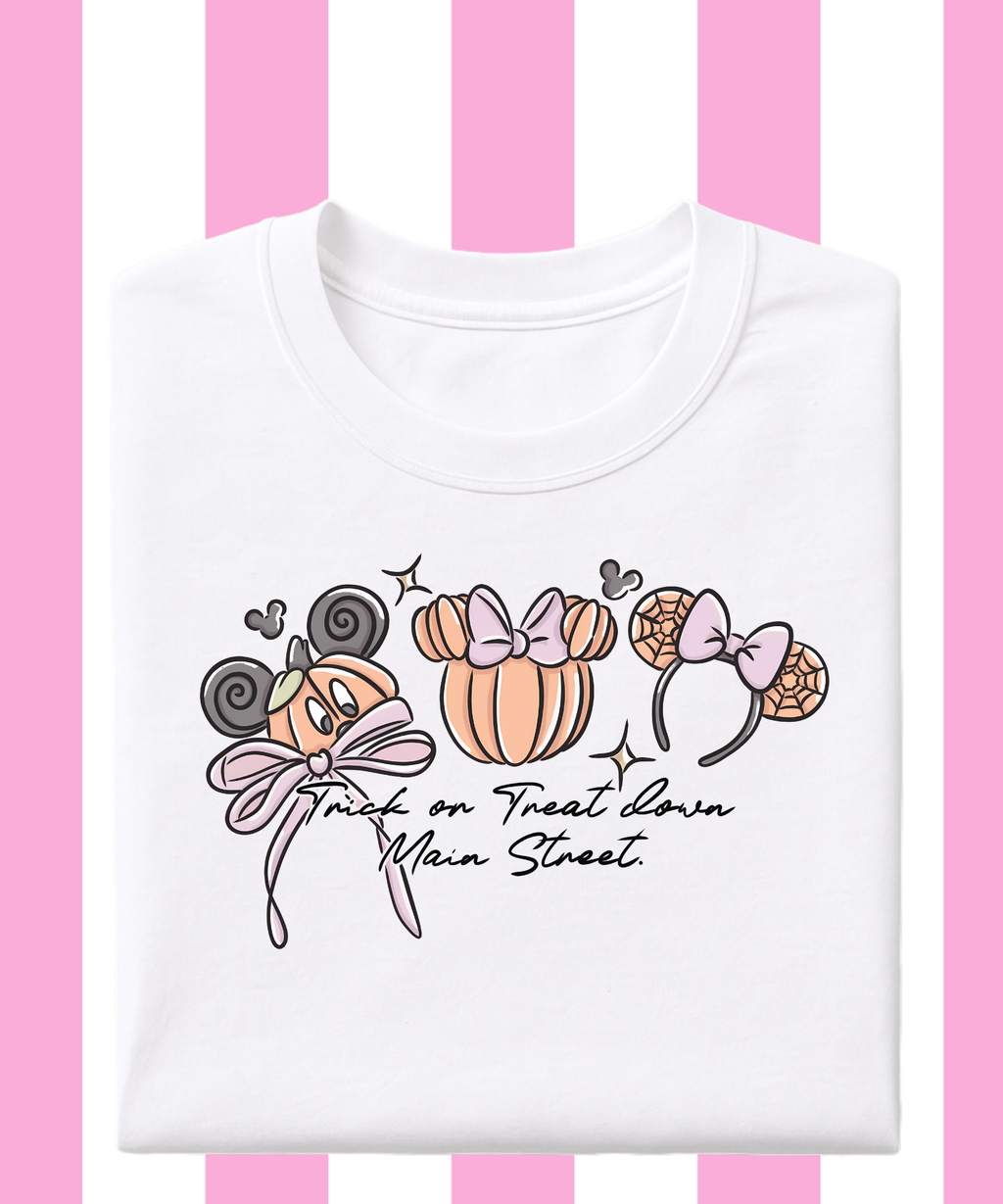 Trick Or Treat Down Main Street - T-shirt