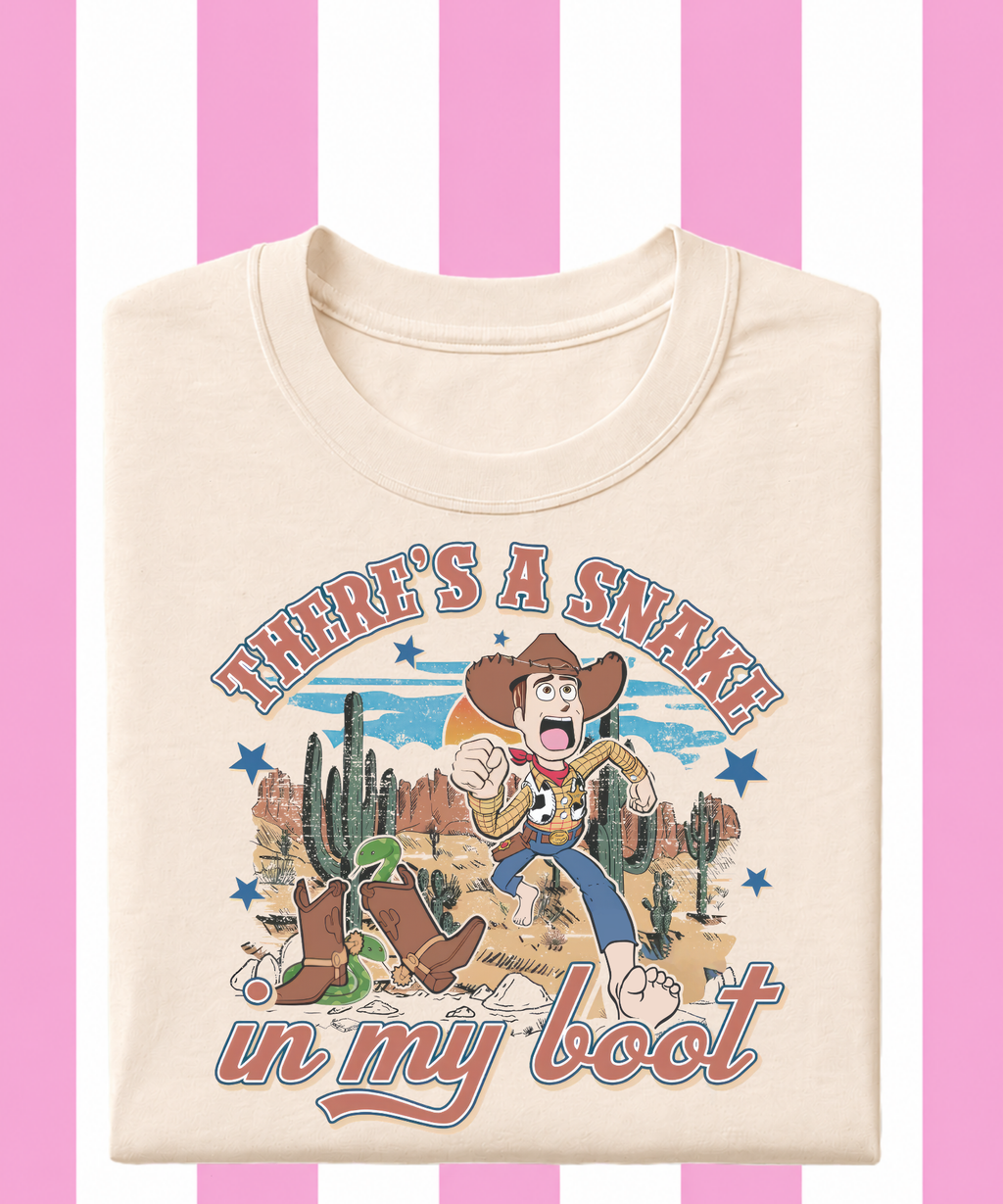 There’s A Snake In My Boot - Tshirt