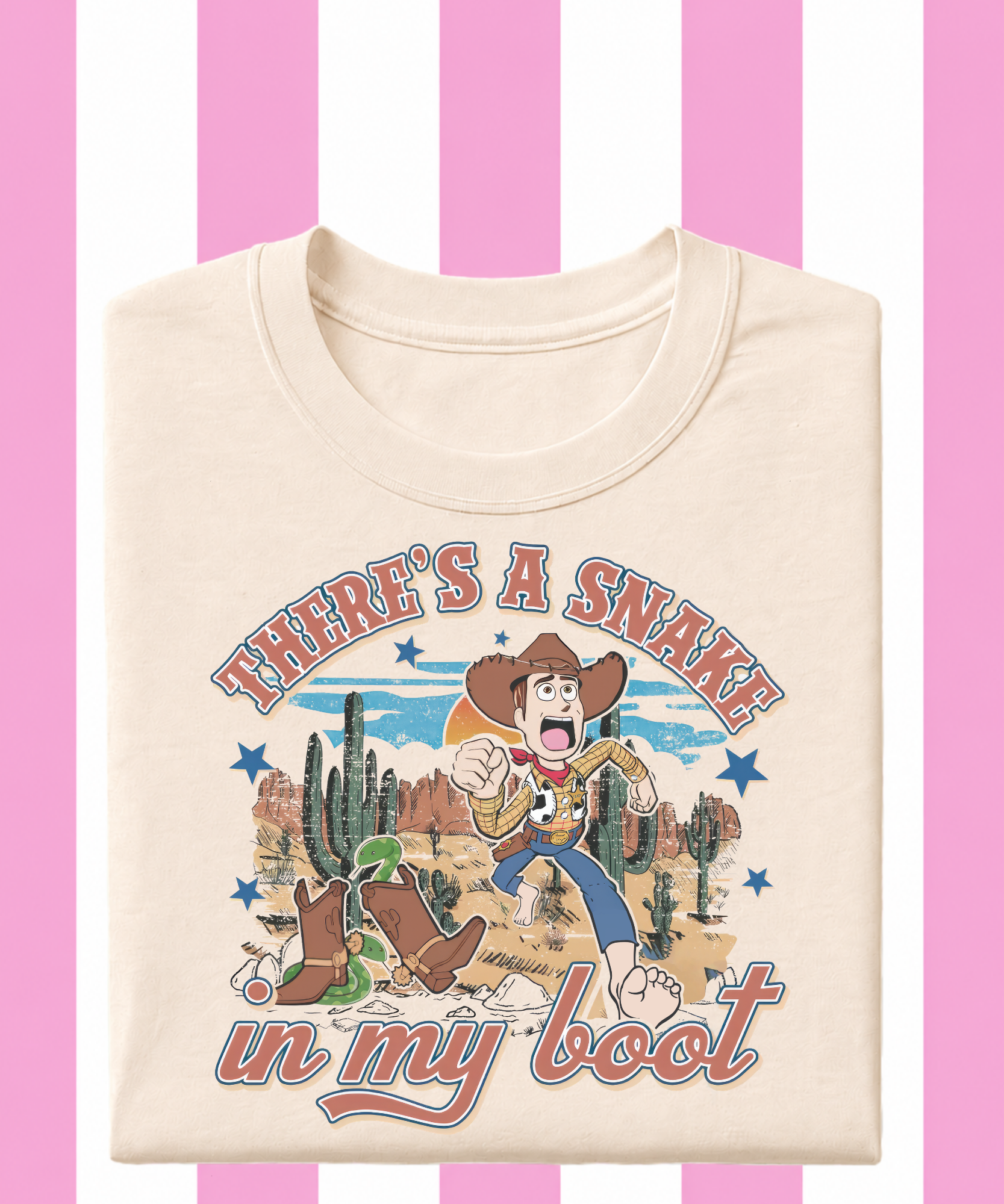 There’s A Snake In My Boot - Tshirt
