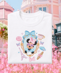 Minnie Paris - Tshirt/Sweatshirt - White/Pink